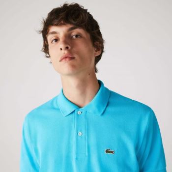 Lacoste Classic Fit L.12.12 Polo Shirt Pánské - Šortky Tyrkysové | CZ-Qq28bf